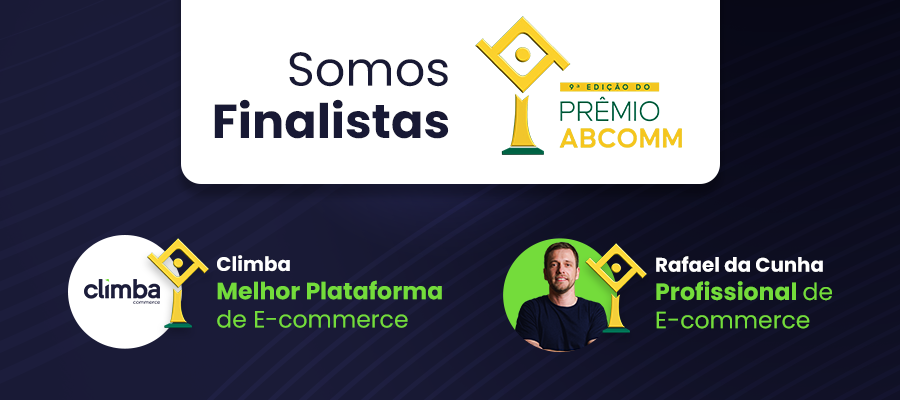 Climba, pela segunda vez consecutiva, é finalista no prêmio de Melhor Plataforma de E-commerce